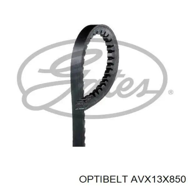 Ремінь генератора AVX13X850 Optibelt