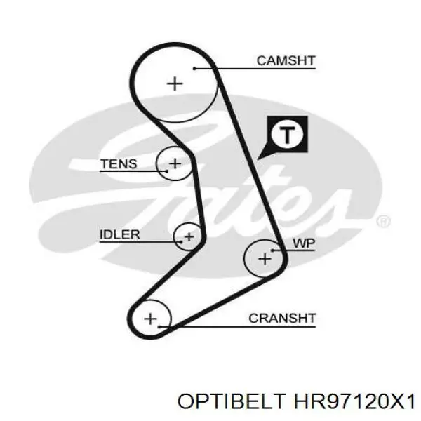  HR97120X1 Optibelt