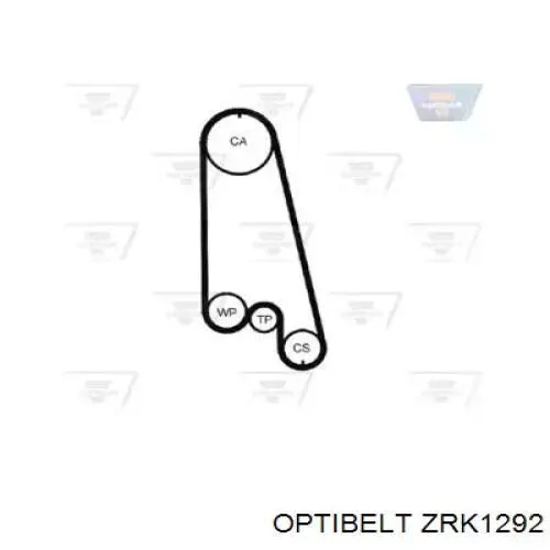 ГРМ ремінь Optibelt ZRK1292