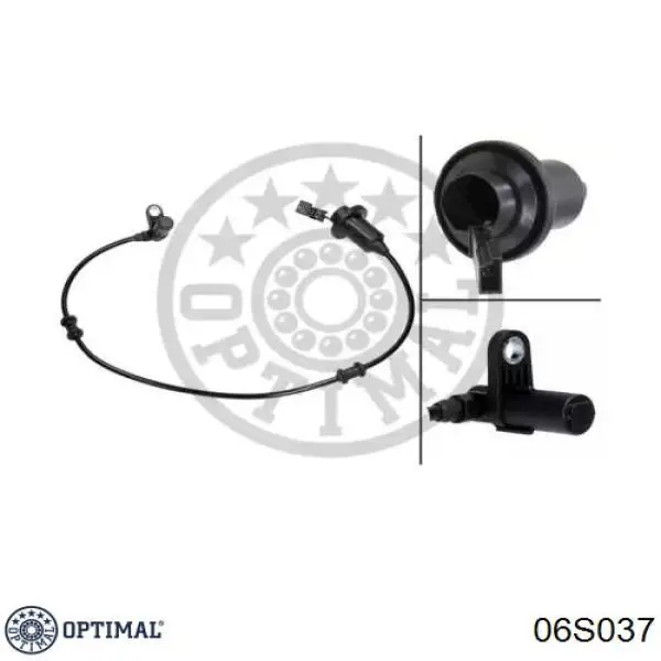 Датчик АБС (ABS) задній, правий 06S037 Optimal