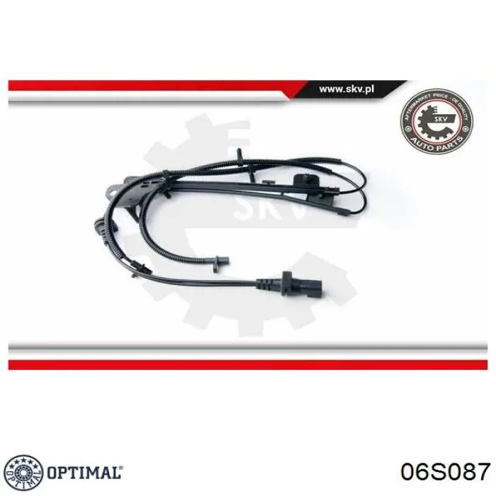 Датчик АБС (ABS) задній Optimal 06S087 ціна, від 41.19 USD