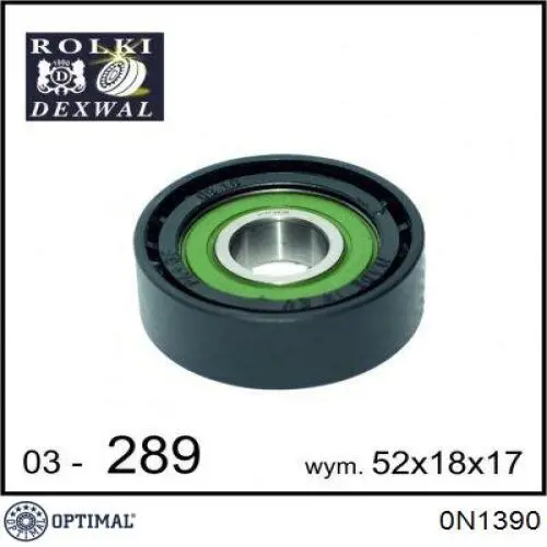 Натягувач приводного ременя Optimal 0N1390 ціна, від 12.67 USD
