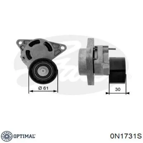 Купити 0N1731S Optimal Натяжний ролик