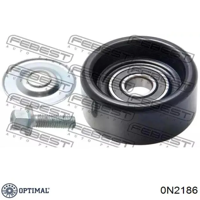 0N2186 Optimal Ролик приводного ременя, паразитний
