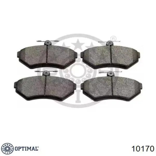 Купити 10170 Optimal Колодки гальмівні передні, дискові
