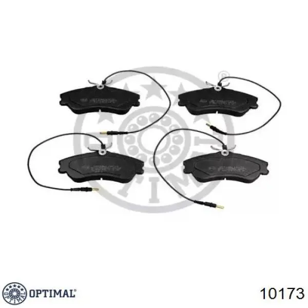 Купити 10173 Optimal Колодки гальмівні передні, дискові