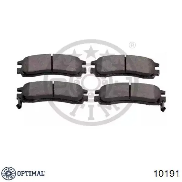 Купити 10191 Optimal Задні колодки