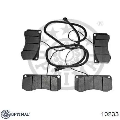 Гальмівні колодки Optimal 10233 ціна, від 4.80 USD