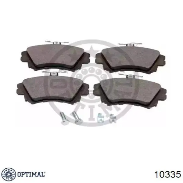 Купити 10335 Optimal Колодки гальмівні передні, дискові