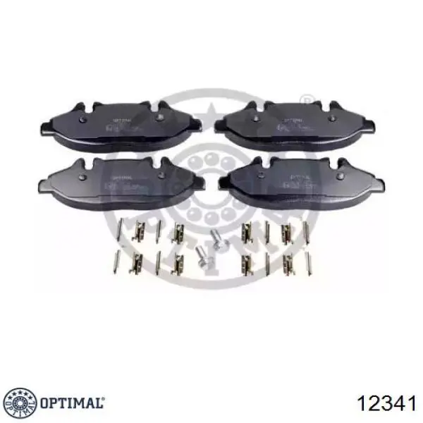 Купити 12341 Optimal Колодки гальмівні передні, дискові