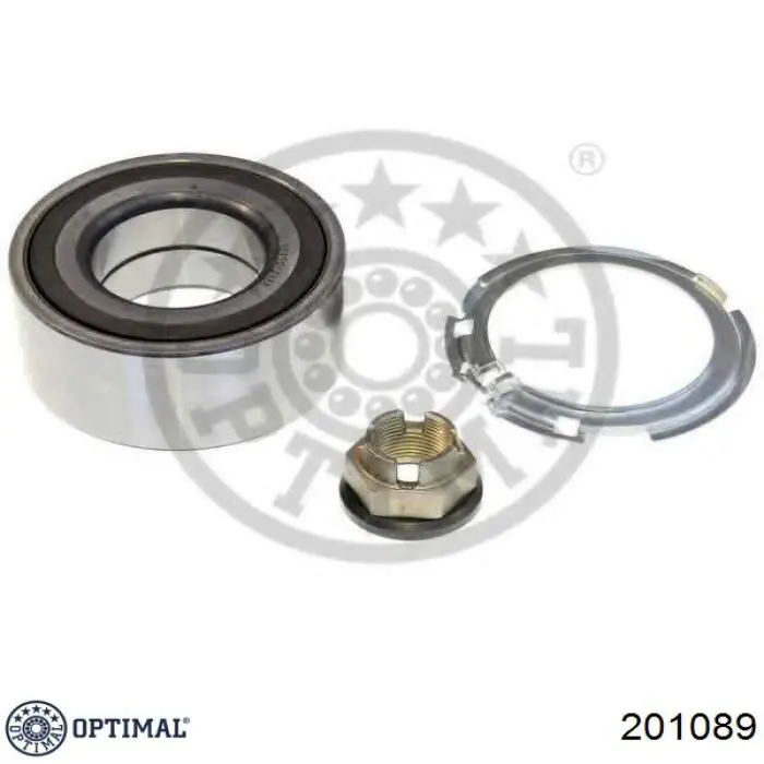 Комплект підшипник маточини передньої Optimal 201089 ціна, від 25.92 USD