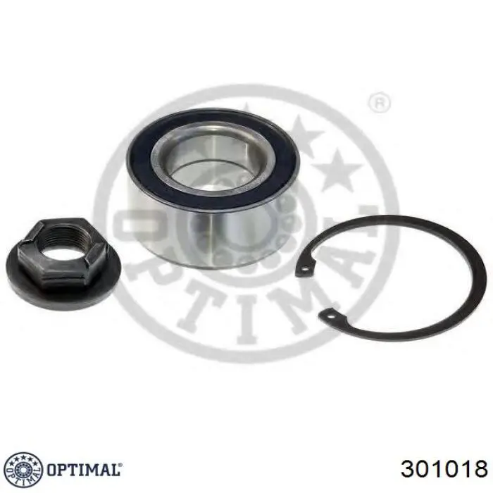 Комплект підшипник маточини передньої Optimal 301018 ціна, від 13.39 USD