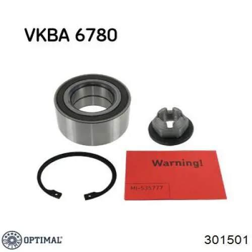 Купити 301501 Optimal Підшипник ступиці передньої