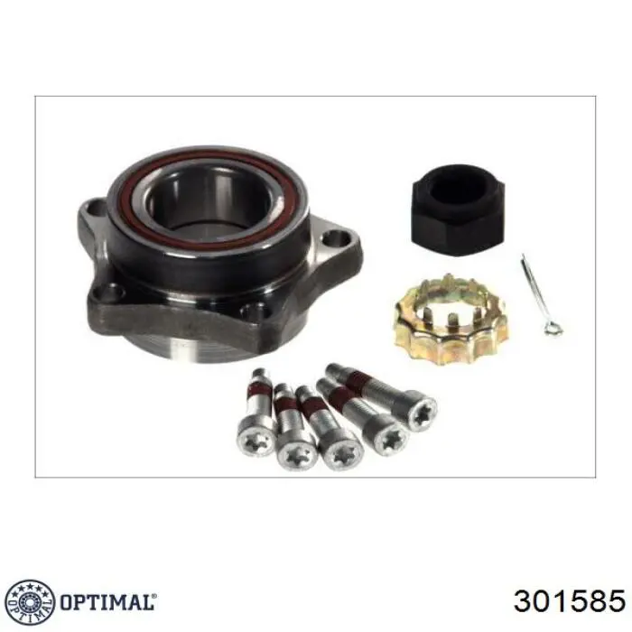 Комплект підшипник маточини передньої Optimal 301585 ціна, від 37.60 USD