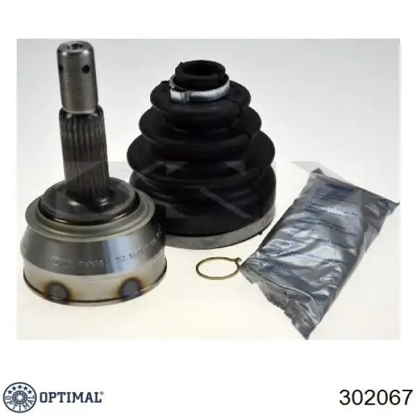 Підшипник маточини задньої Optimal 302067 ціна, від 24.30 USD