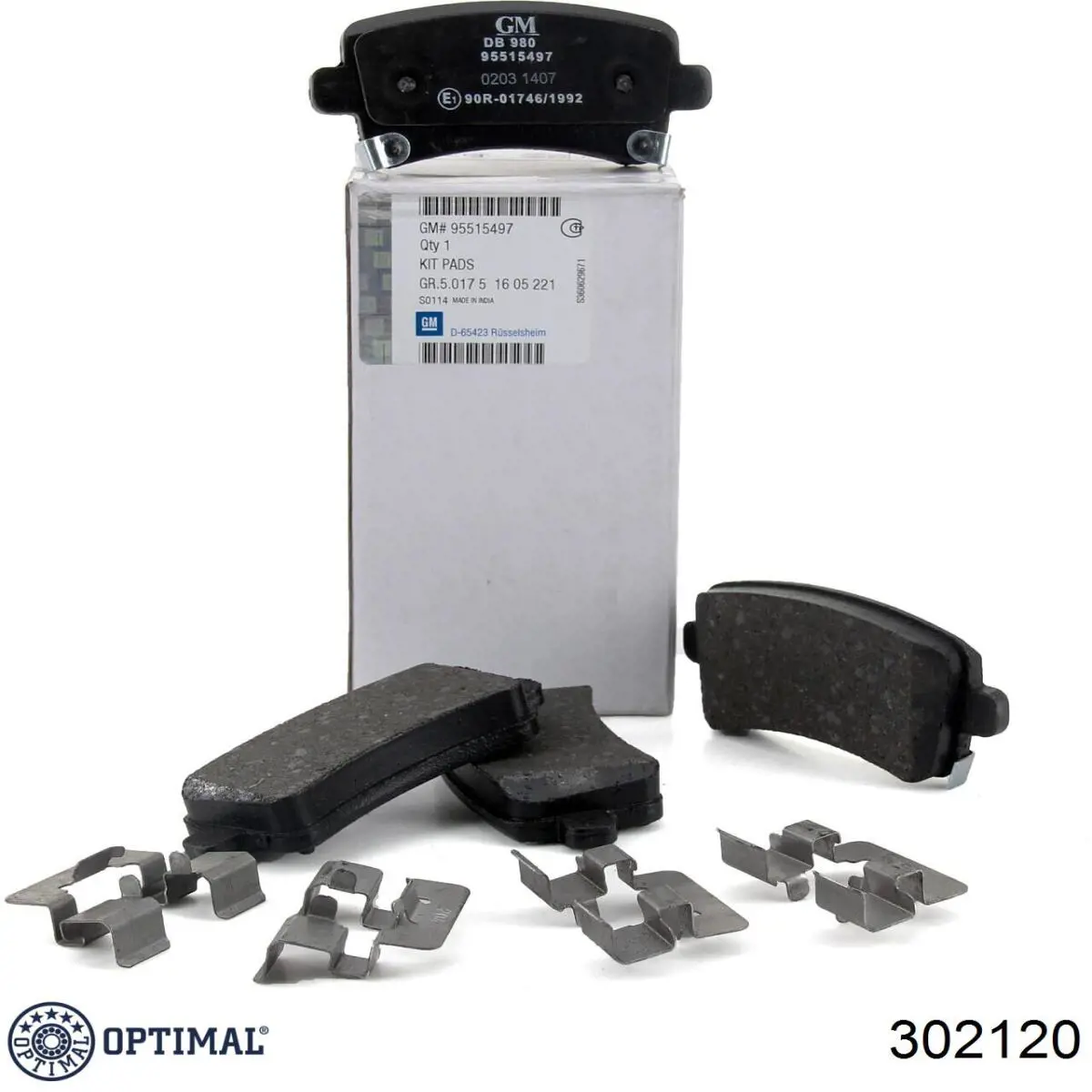 Підшипник маточини задньої Optimal 302120 ціна, від 15.98 USD