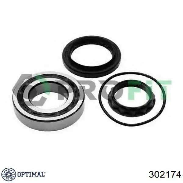 Підшипник маточини задньої Optimal 302174 ціна, від 16.47 USD
