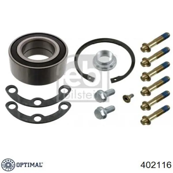 Підшипник маточини задньої Optimal 402116 ціна, від 26.14 USD