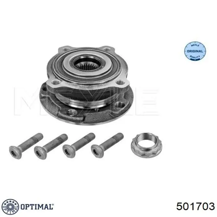 Маточина колеса передня Optimal 501703 ціна, від 101.21 USD