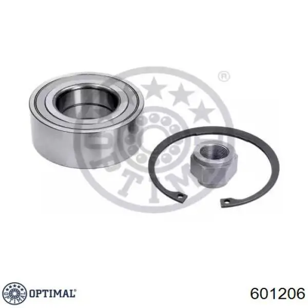 Комплект підшипник маточини передньої Optimal 601206 ціна, від 16.02 USD