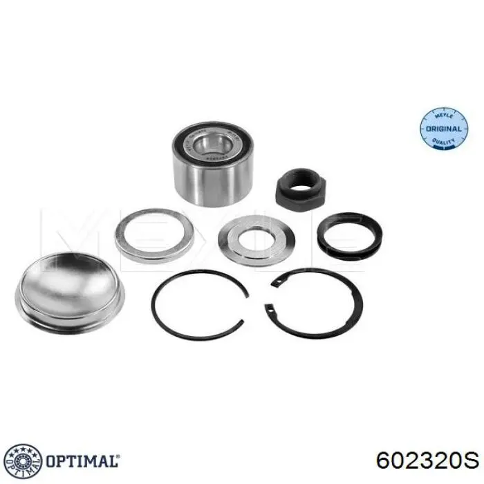 602320S Optimal Підшипник ступиці задньої