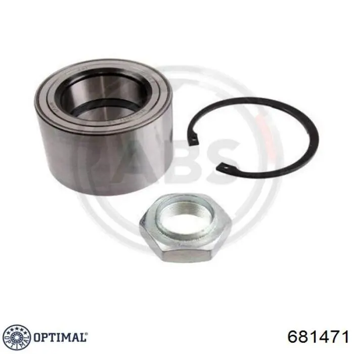 Купити 681471 Optimal Підшипник ступиці передньої