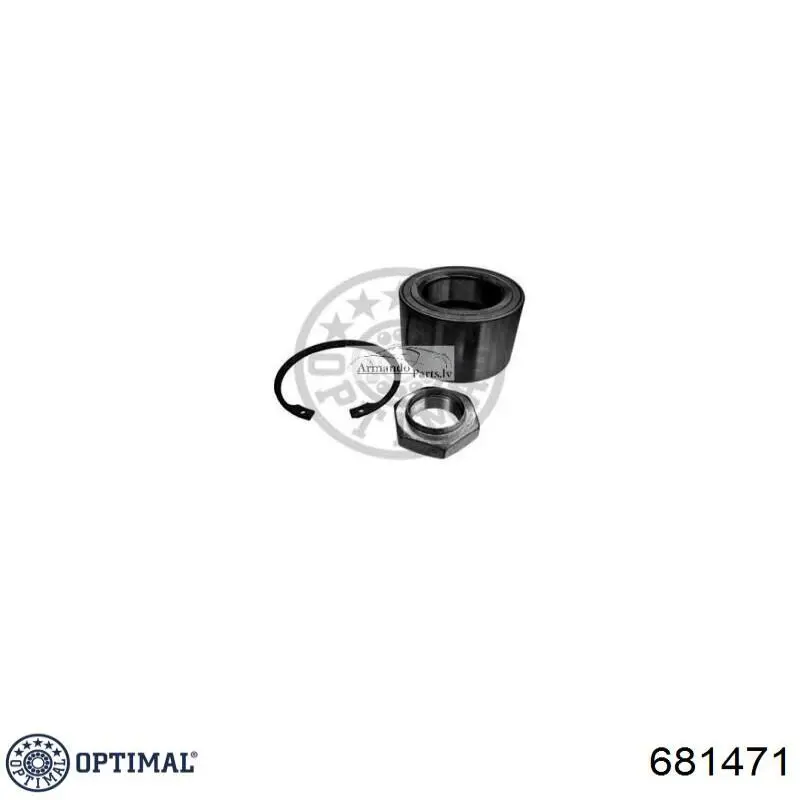 Підшипник ступиці 681471 Optimal