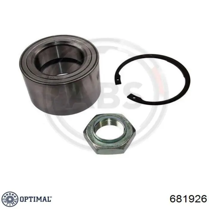 Підшипник задньої ступиці 681926 Optimal