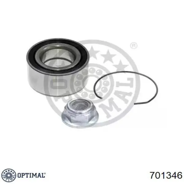 Комплект підшипник маточини передньої Optimal 701346 ціна, від 17.37 USD