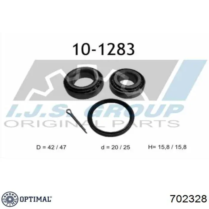 Купити 702328 Optimal Підшипник задньої ступиці