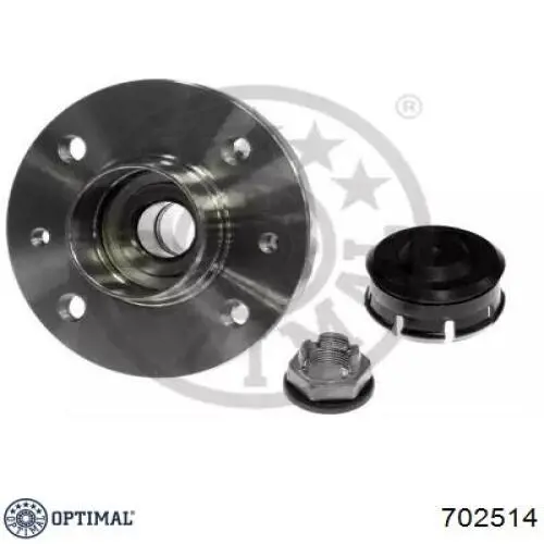 Підшипник маточини задньої Optimal 702514 ціна, від 67.91 USD