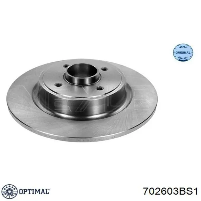 Купити 702603BS1 Optimal Диск заднього гальма