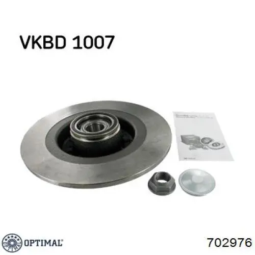 Купити 702976 Optimal Диск заднього гальма