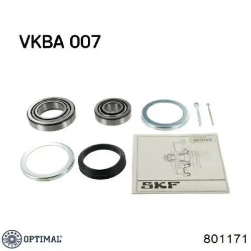 Купити 801171 Optimal Підшипник ступиці передньої