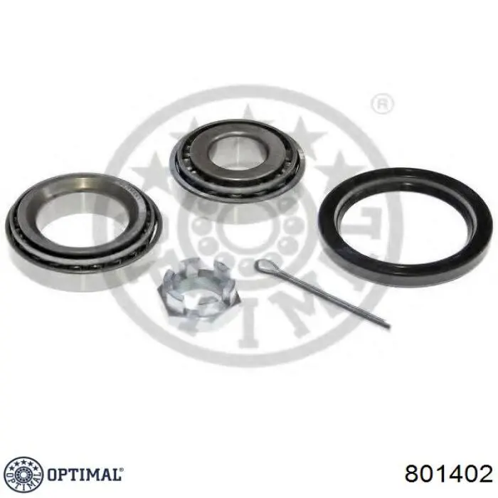 Комплект підшипник маточини передньої Optimal 801402 ціна, від 7.22 USD