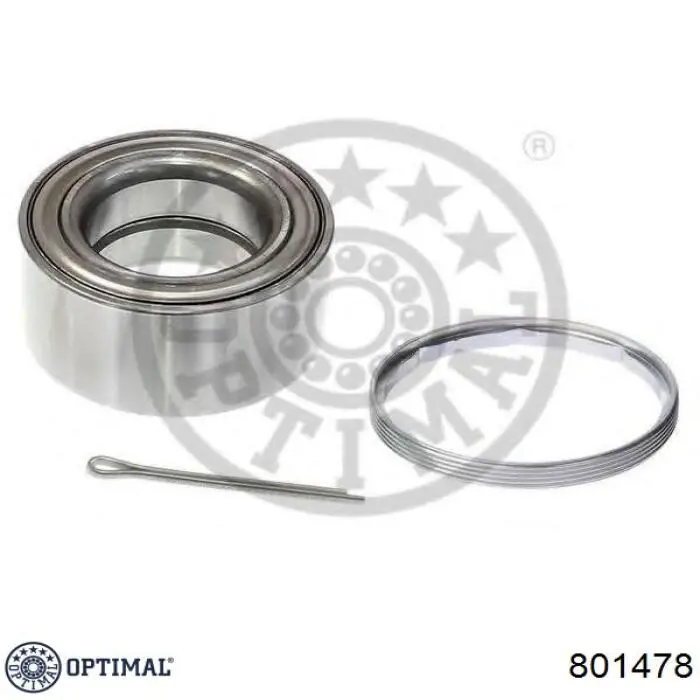 Комплект підшипник маточини передньої Optimal 801478 ціна, від 16.73 USD
