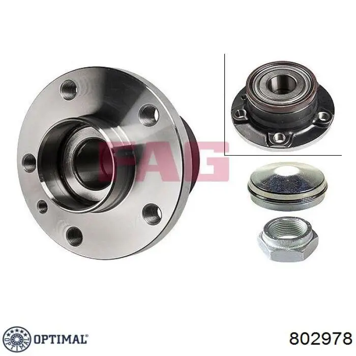 Купити 802978 Optimal Підшипник ступиці колеса