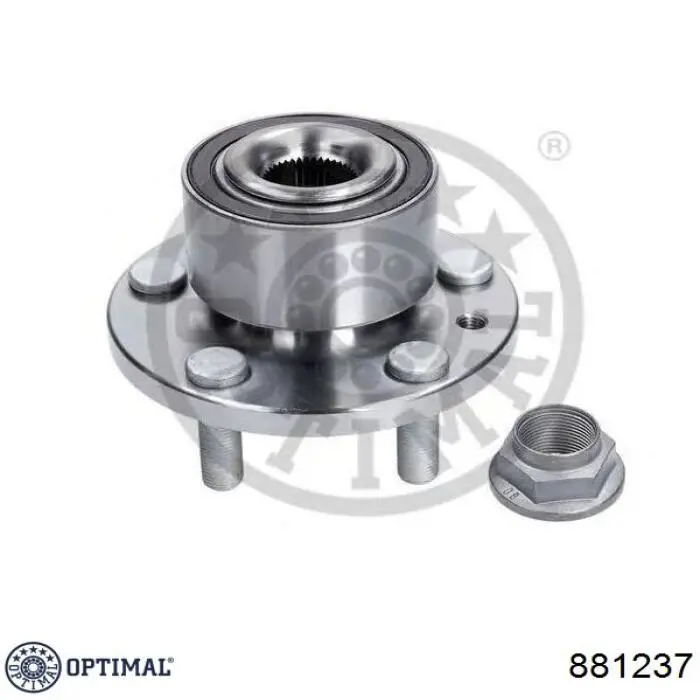 Купити 881237 Optimal Підшипник маточини передньої/задньої