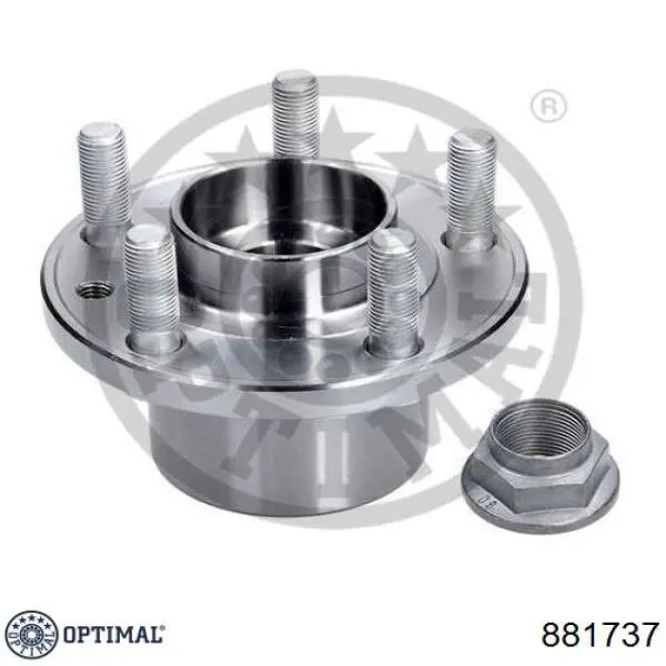 Маточина колеса передня Optimal 881737 ціна, від 93.58 USD