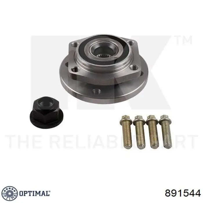Маточина колеса передня Optimal 891544 ціна, від 60.43 USD