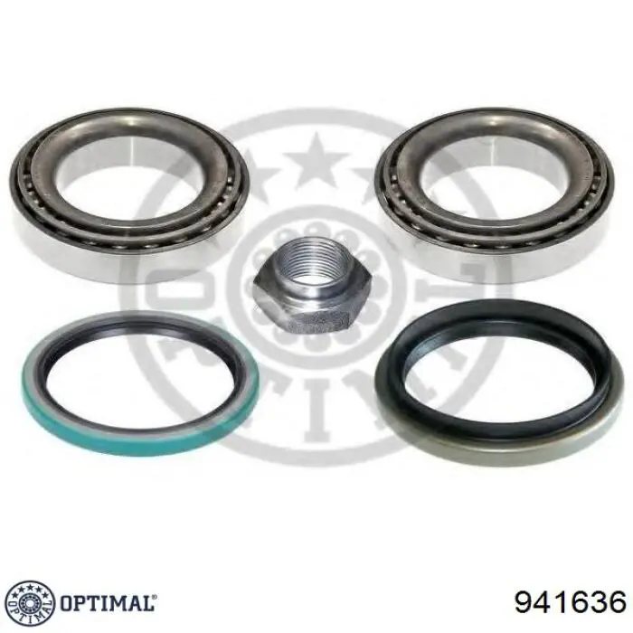 Комплект підшипник маточини передньої Optimal 941636 ціна, від 11.94 USD