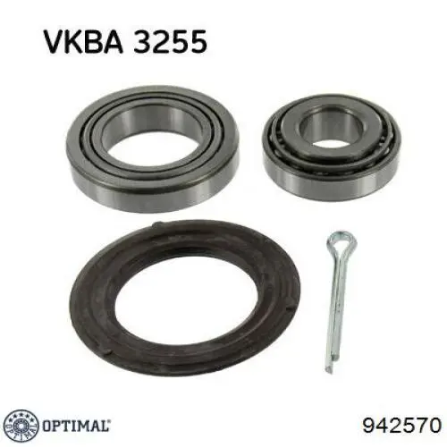 Підшипник маточини задньої Optimal 942570 ціна, від 7.77 USD