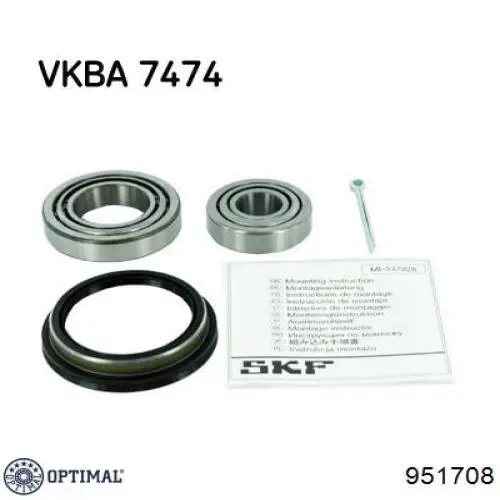 Підшипник маточини Optimal 951708