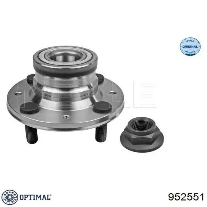 Задня маточина 952551 Optimal