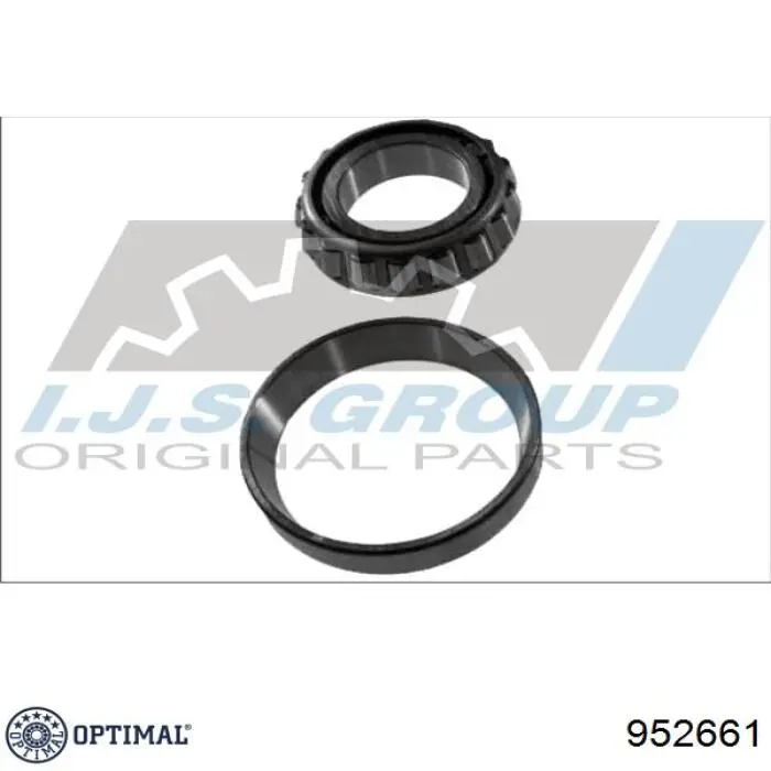 Підшипник маточини задньої Optimal 952661 ціна, від 16.23 USD