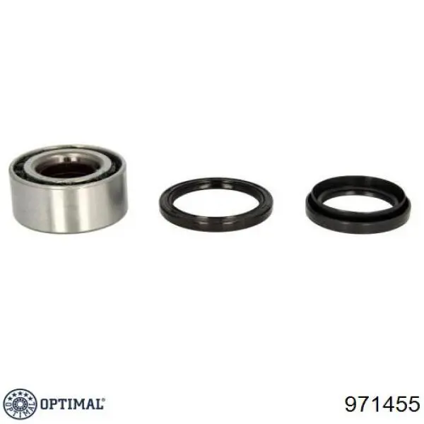 Комплект підшипник маточини передньої Optimal 971455 ціна, від 12.70 USD