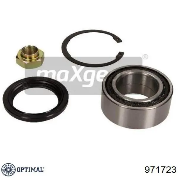 Комплект підшипник маточини передньої Optimal 971723 ціна, від 21.84 USD