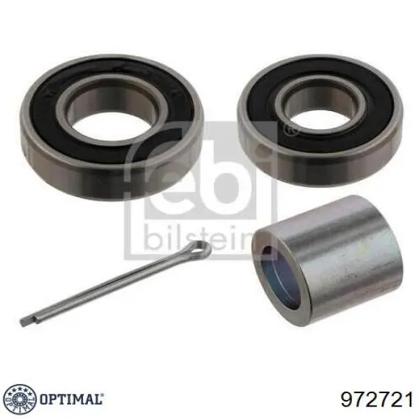 Підшипник маточини задньої Optimal 972721 ціна, від 10.07 USD