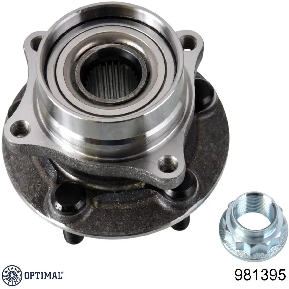 Маточина колеса передня Optimal 981395 ціна, від 63.81 USD