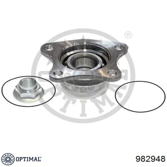 Маточини задніх коліс Optimal 982948 ціна, від 37.74 USD